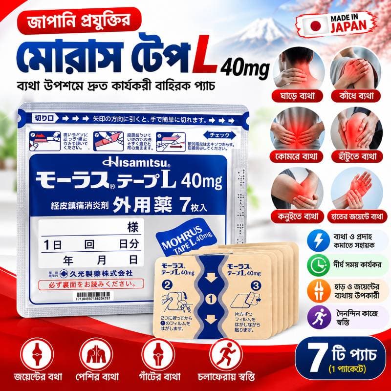 𝐉𝐚𝐩𝐚𝐧 𝐏𝐚𝐢𝐧 𝐏𝐚𝐭𝐜𝐡𝐞𝐬 𝟕𝐏𝐂𝐒/𝐏𝐀𝐂𝐊